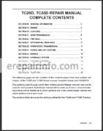 Photo 5 - New Holland TC29D TC33D Repair Manual