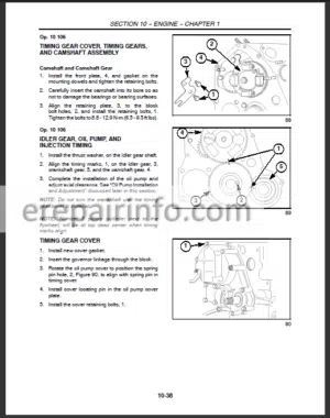 Photo 1 - New Holland TC29D TC33D Repair Manual