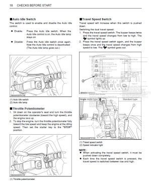 Photo 10 - Kubota KX040-4 Operators Manual Compact Excavator RD158-8121-3 in PDF