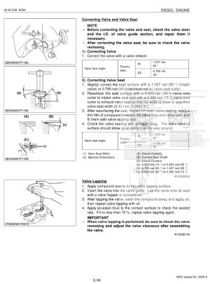 Photo 7 - Kubota 03-M-E2B Series Workshop Manual Diesel Engine 9Y011-02813 in PDF