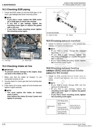 Photo 4 - Kubota 03CR-E5 03-CR-E5LM 03-CR-TE5BG Workshop Manual Diesel Engine 9Y311-00022 in PDF
