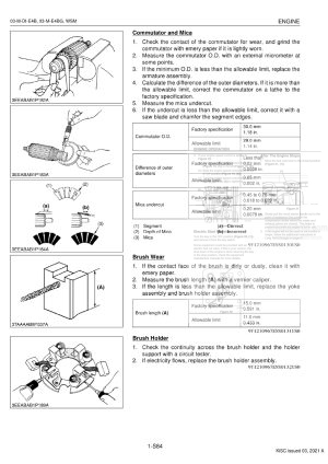 Photo 10 - Kubota 03M-DI-E4B 03-M-E4BG Series Workshop Manual Diesel Engine 9Y111-09676 in PDF