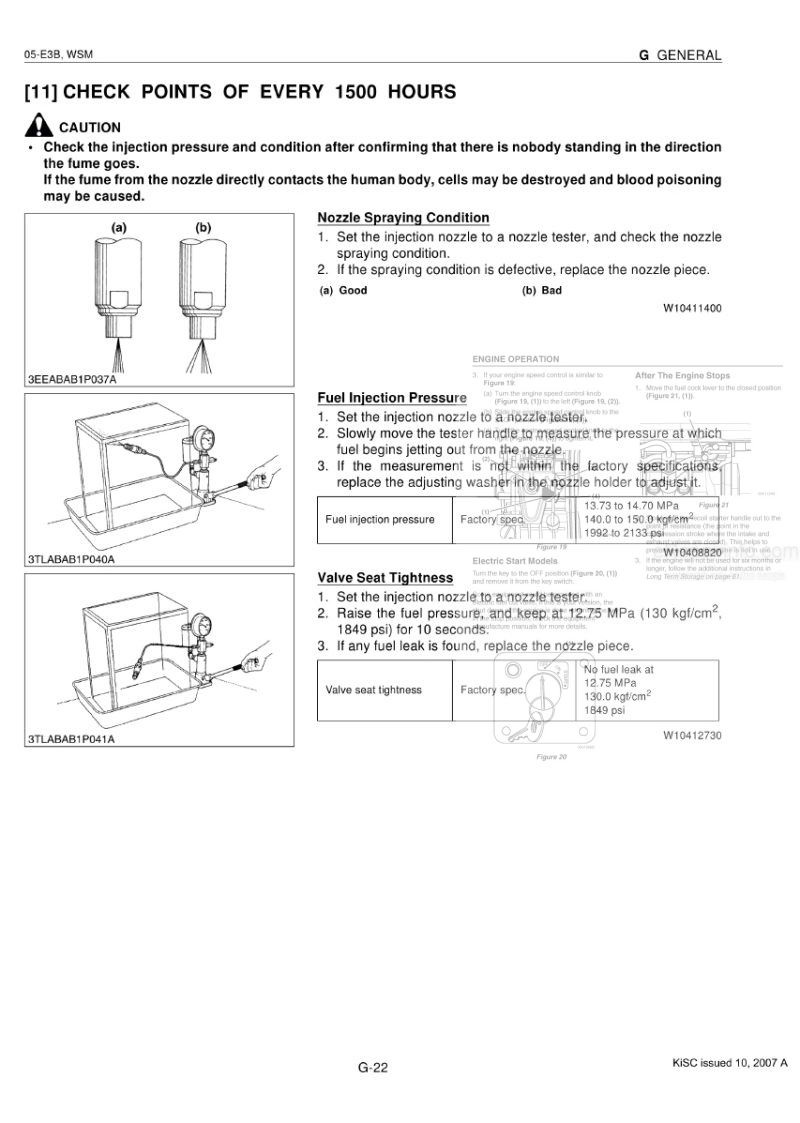 Photo 1 - Kubota 05-E3B Series Workshop Manual Diesel Engine 9Y111-00122 in PDF