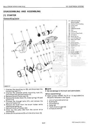 Photo 6 - Kubota 68MM Stroke SM Series Workshop Manual Diesel Engine 97897-02401 in PDF