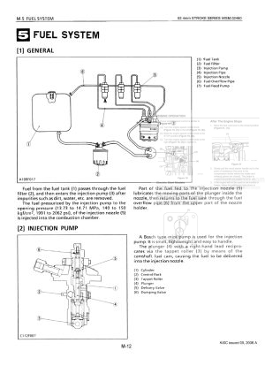 Photo 1 - Kubota 92.4MM Stroke 03 Series Workshop Manual Diesel Engine 9Y011-02460 in PDF