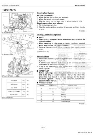 Photo 6 - Kubota B2320HSD B2920HSD B2320 Workshop Manual Tractor 9Y111-02013 in PDF