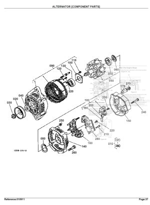 Photo 5 - Kubota B2410HSDB Parts Book Tractor in PDF