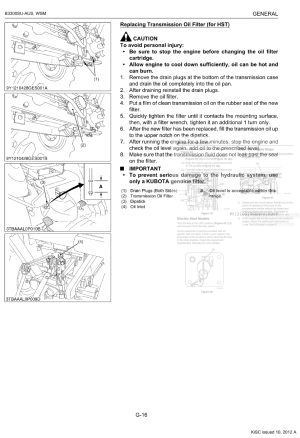 Photo 3 - Kubota B3300SU-AUS B3300SUHSD B3300SU Workshop Manual Tractor 9Y111-05191 in PDF