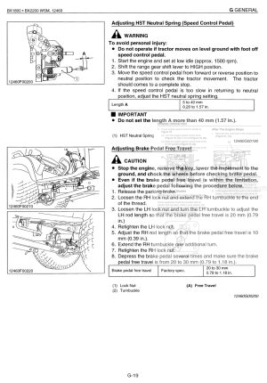 Photo 6 - Kubota BX1800 BX2200 Workshop Manual Tractor in PDF