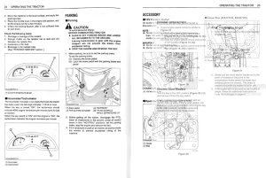 Photo 3 - Kubota BX1870 BX2370 BX2670 Operators Manual Tractor 2771-7121-1 in PDF