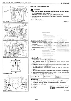 Photo 5 - Kubota BX25 Workshop Manual Tractor With Attachments in PDF