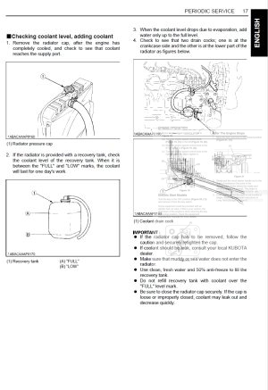 Photo 7 - Kubota Operators Manual D1503ME To D1803ME V2003ME To V2403ME Diesel Engine in PDF