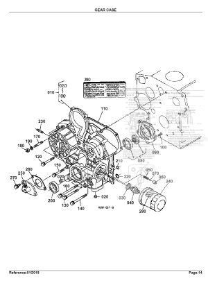 Photo 1 - Kubota F2400 Parts Book Front Mount Mower in PDF