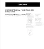 Photo 4 - Kubota G1700 G1800 G1900 G2000 Workshop Manual Mower in PDF