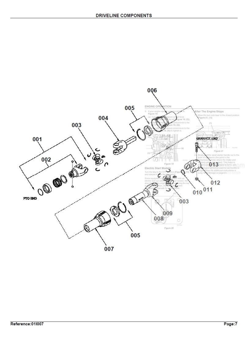 Photo 1 - Kubota GCK60BX Parts Book Grass Catcher in PDF