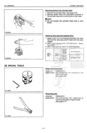 Photo 9 - Kubota GH Series Workshop Manual Gasoline Engine 97897-00915 in PDF