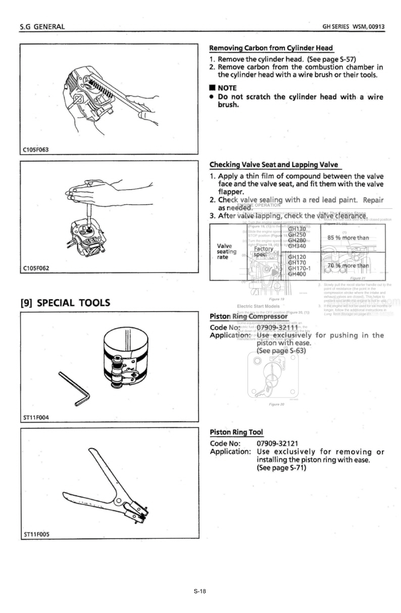 Photo 1 - Kubota GH Series Workshop Manual Gasoline Engine 97897-00915 in PDF