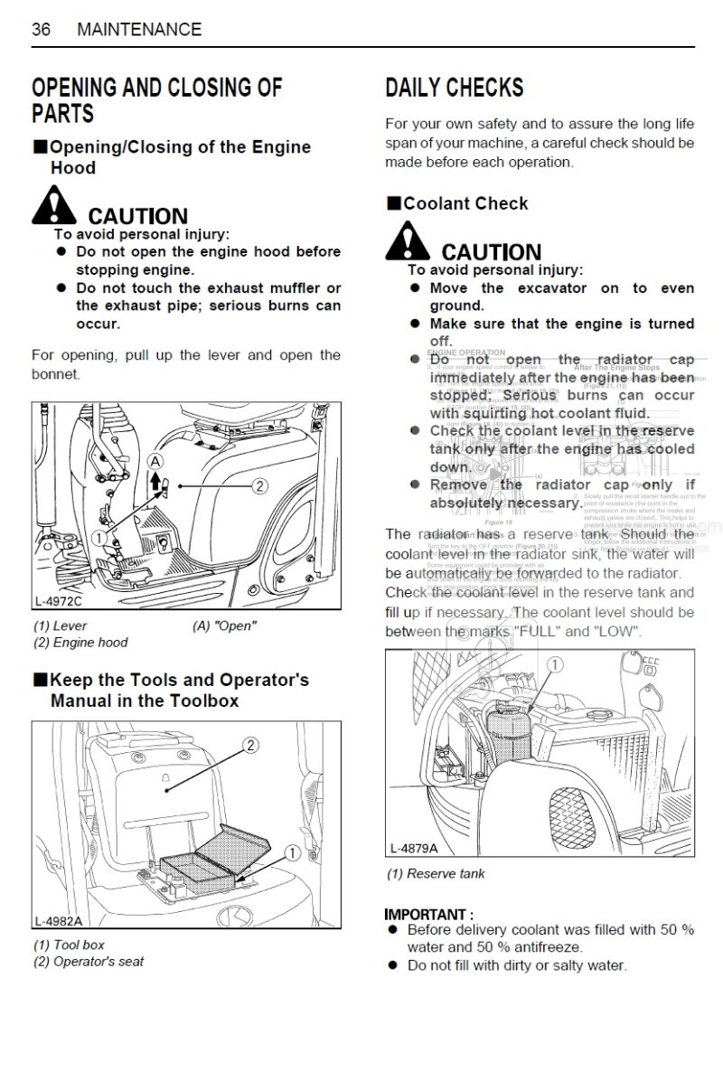 Photo 1 - Kubota K008-3 Operators Manual Compact Excavator RA028-8222-2 in PDF