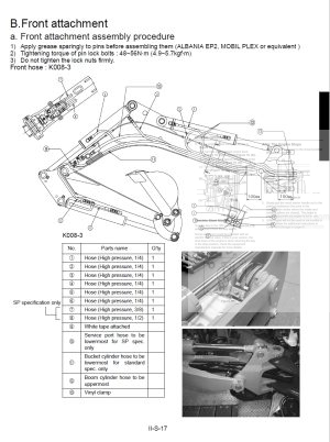 Photo 10 - Kubota K008-3 U10-3 Workshop Manual Excavator in PDF