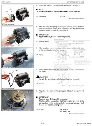 Photo 1 - Kubota KX018-4 Workshop Manual Excavator in PDF