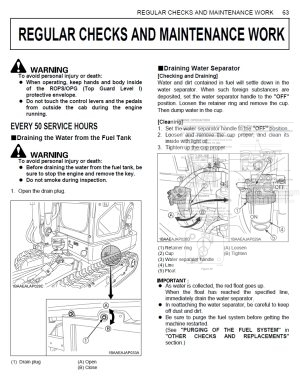 Photo 1 - Kubota KX033-4 Operators Manual Compact Excavator RC488-8131-3 in PDF