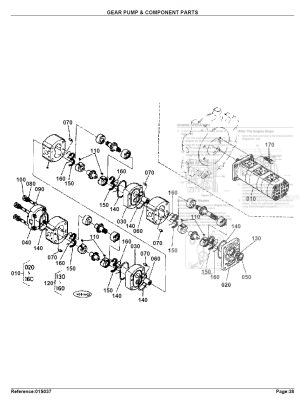 Photo 1 - Kubota KX101 Spare Parts Catalog Mini Excavator in PDF