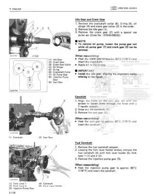 Photo 11 - Kubota L2250 L2550 L2550GST L2850 L2850GST L3250 Workshop Manual Tractor 9Y011-10066 in PDF