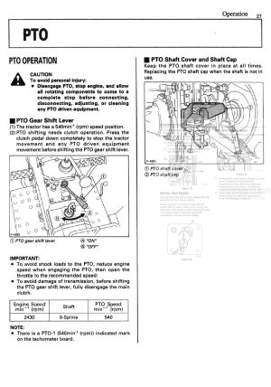 Photo 6 - Kubota L2350 Operators Manual Tractor 32310-19712 in PDF