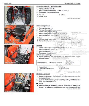 Photo 8 - Kubota L2501 Workshop Manual Tractor in PDF