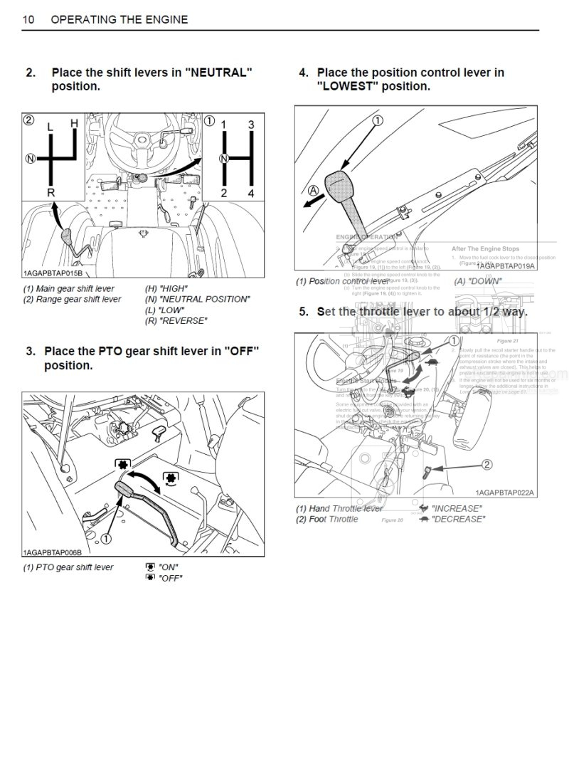 Photo 1 - Kubota L3200 L3800 Operators Manual Tractor TC425-1975-1 in PDF