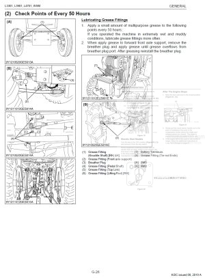 Photo 3 - Kubota L3301 L3901 L4701 Workshop Manual Tractor in PDF