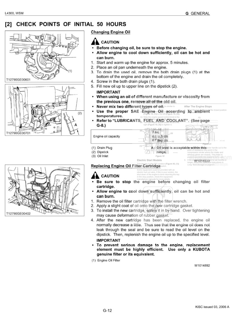 Photo 1 - Kubota L4300 Workshop Manual Tractor 97897-12793 in PDF