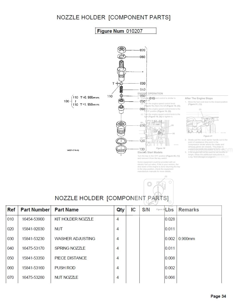 Photo 1 - Kubota L4400H Parts Book Tractor in PDF