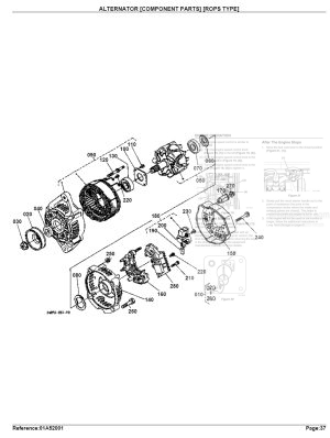 Photo 3 - Kubota L4610DT L4610HST Parts Book Tractor in PDF