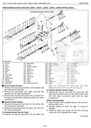 Photo 10 - Kubota LA271 To LA402 Workshop Manual Front Loader in PDF
