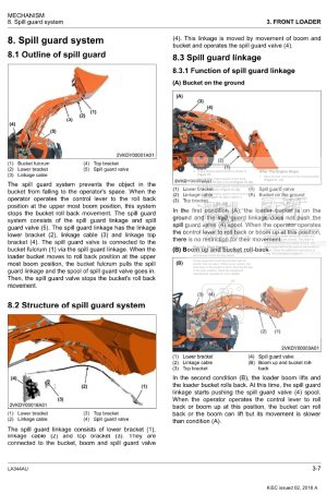 Photo 1 - Kubota LA344AU Workshop Manual Front Loader 9Y111-18210 in PDF