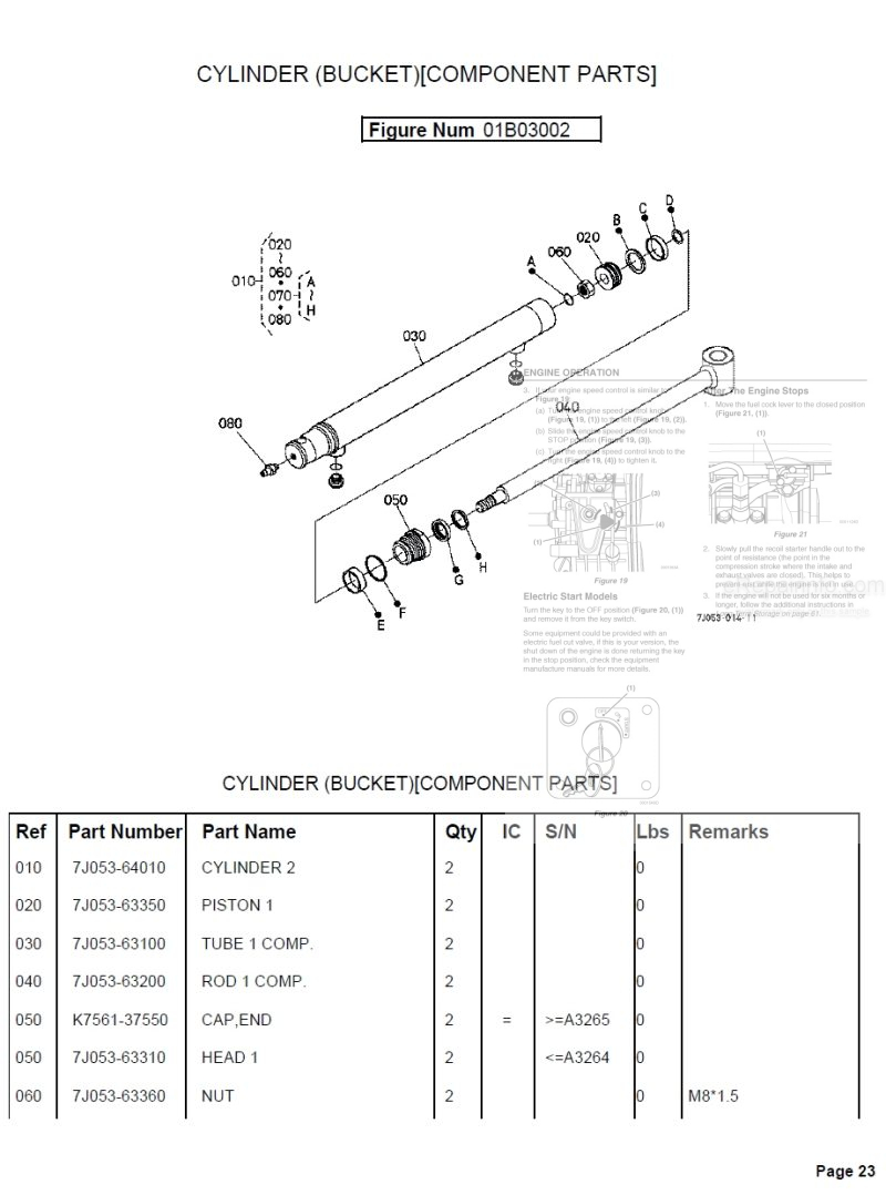 Photo 1 - Kubota LA364 Parts Book Loader in PDF