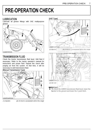 Photo 3 - Kubota LA525 Operators Manual Front Loader 7J294-6911-2 in PDF