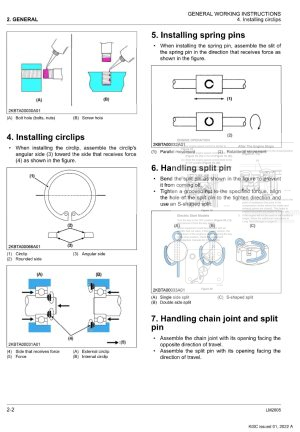 Photo 10 - Kubota LM2605 Workshop Manual Front Loader 9Y111-13814 in PDF