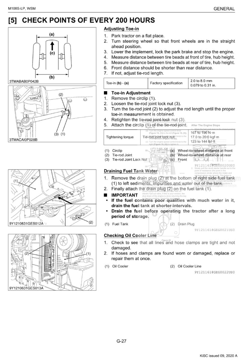 Photo 1 - Kubota M108S Low Profile Workshop Manual Tractor 9Y111-16183 in PDF