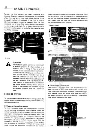 Photo 11 - Kubota M4500 M4500DT M5500 M5500DT M7500 M7500DT Operators Manual Tractor 3545899715 in PDF