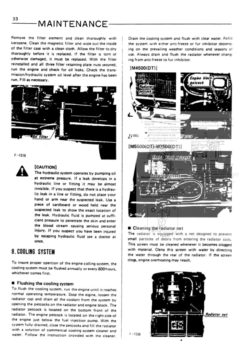 Photo 1 - Kubota M4500 M4500DT M5500 M5500DT M7500 M7500DT Operators Manual Tractor 3545899715 in PDF