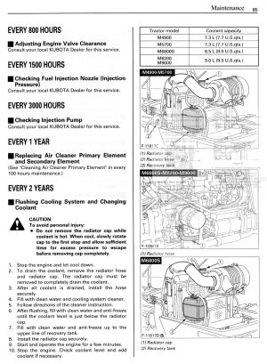 Photo 2 - Kubota M4900 M5700 M6800S M8200 M9000 Operators Manual Tractor in PDF