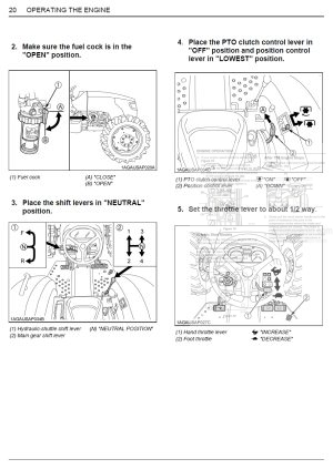 Photo 5 - Kubota M5660SUH M5660SUHD Operators Manual Tractor 3C111-9971-1 in PDF