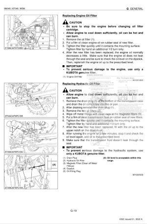 Photo 4 - Kubota M6040 M7040 Workshop Manual Tractor 9Y021 -13896 in PDF