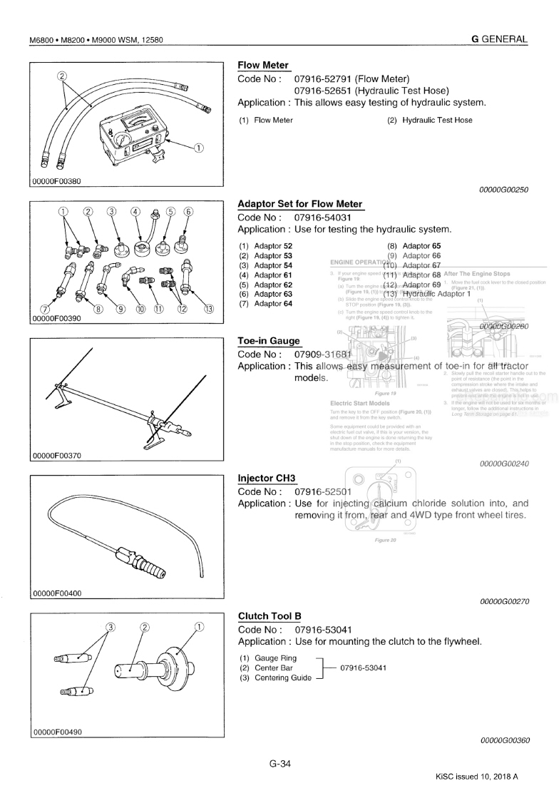 Photo 1 - Kubota M6800 M8200 M9000 Workshop Manual Tractor 9Y011-12231 in PDF