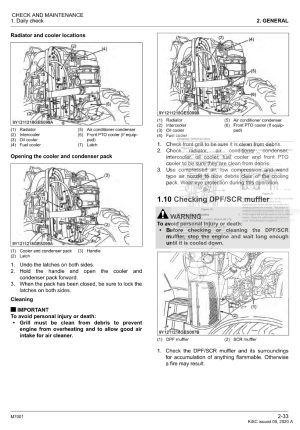 Photo 5 - Kubota M7-131 M7-151 M7-171 Workshop Manual Tractor 9Y111-12187 in PDF