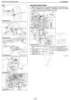 Photo 7 - Kubota M95S M105S M105SDSL Workshop And Supplemental Manual Tractor in PDF