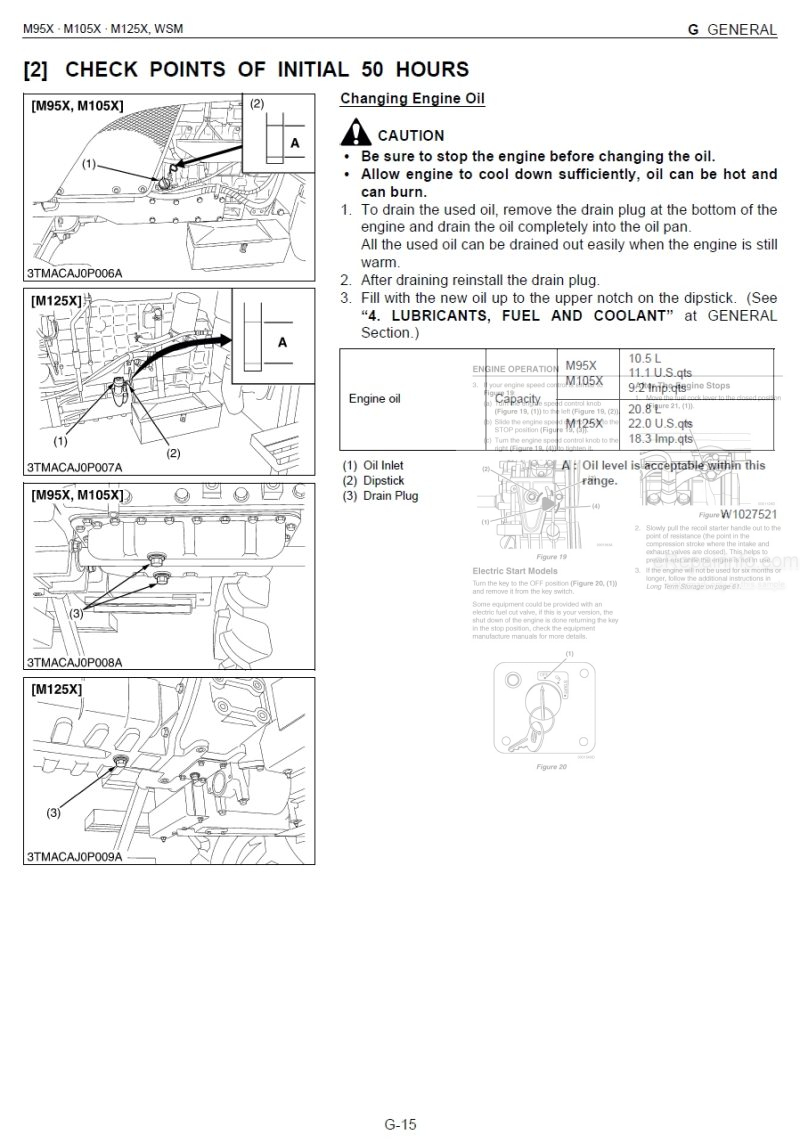 Photo 1 - Kubota M95X M105X M125X Workshop Manual Tractor in PDF