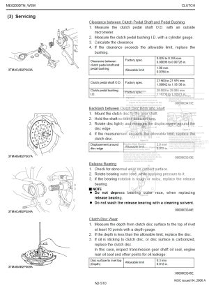 Photo 6 - Kubota ME8200DTN Workshop Manual Supplement Tractor in PDF